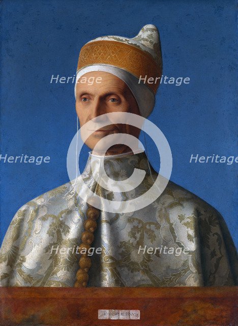 Doge Leonardo Loredan, 1502. Artist: Bellini, Giovanni (1430-1516)