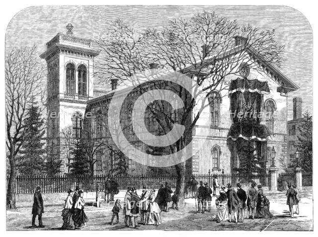 The Peabody Institute, Peabody, Massachusetts, 1870. Creator: Unknown.