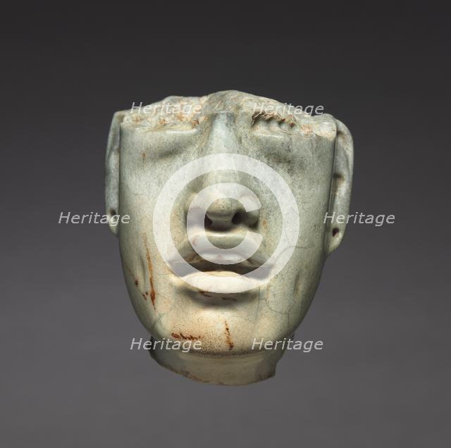 Head Fragment, c. 900-300 BC. Creator: Unknown.