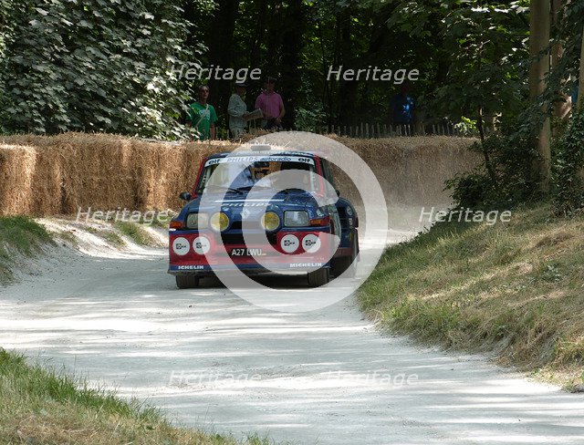 Renault 5 Rally car at Goodwood Festival of Speed 2013 Artist: Unknown.