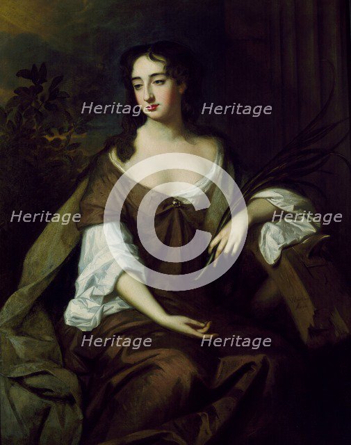 'A Lady as St Catherine', 17th century. Artist: Willem Wissing.