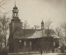 Church of St James the Apostle - view from the south, Czermin, between 1910-1914. Creator: Pelagia Gdeczyk.