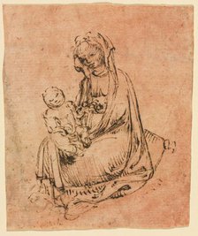 Madonna and Child, c. 1440/50. Creator: Stefano da Zevio (Italian, c. 1374-aft 1438), follower of.