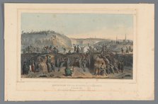 Surrender of the Citadel of Antwerp, 1832, (1833).  Creator: Auguste Raffet.