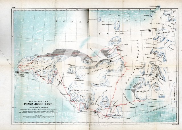 Western Franz Josef Land, 1899. Artist: Unknown