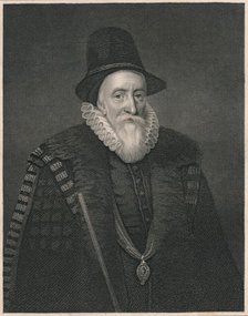 'Thomas Sackville, Earl of Dorset', c1600, (early-mid 19th century).  Creator: William Thomas Fry.