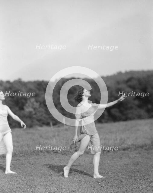 Hawley, Katherine, and Miss Watson, 1921 July 28. Creator: Arnold Genthe.