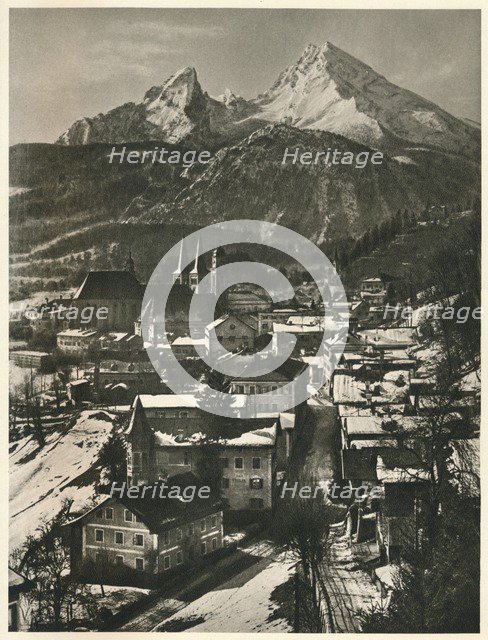 'Berchtesdaden, Watzmann', 1931. Artist: Kurt Hielscher.