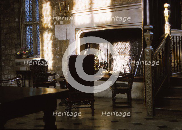 Interior of The Treasurers House, York, 20th century. Artist: CM Dixon.