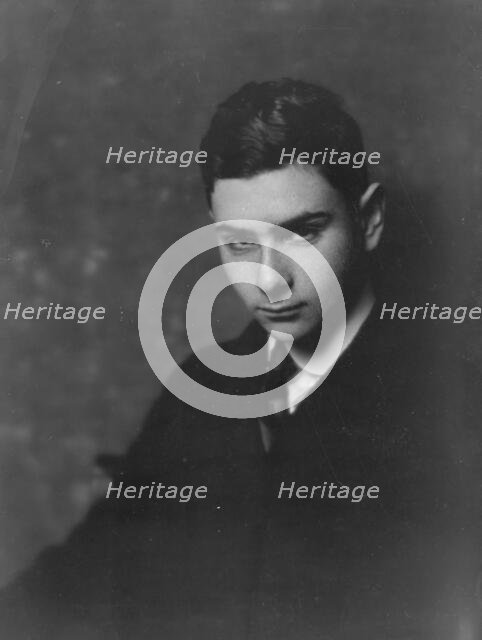 Dittenhoefer, N.E., Mr., portrait photograph, 1916 Apr. 17. Creator: Arnold Genthe.