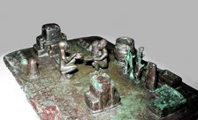 Bronze model of a cult place for ceremony of the rising of the sun, c1150 BC. Artist: Unknown