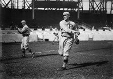 Fred Luderus, Philadelphia NL, at Polo Grounds, NY (baseball), 1912. Creator: Bain News Service.