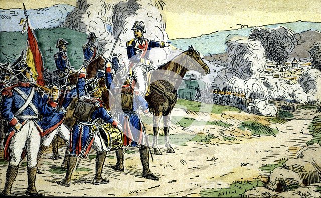 First Carlist War (1833 - 1840), liberation of Bilbao by the royalist troops of General Espartero…