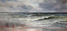 Sea Waves, 1880. Creator: Charles Thomas Burt.
