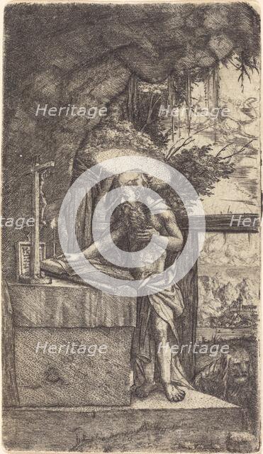 Saint Jerome Reading, c. 1515/1520. Creator: Albrecht Altdorfer.