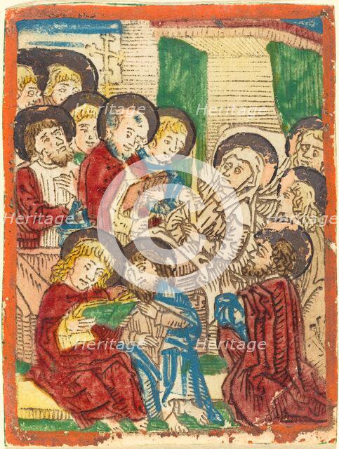 The Death of the Virgin, 1480/1490. Creator: Unknown.