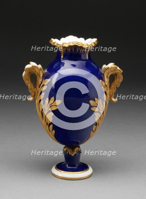 Vase, Sèvres, c. 1770. Creator: Sèvres Porcelain Manufactory.