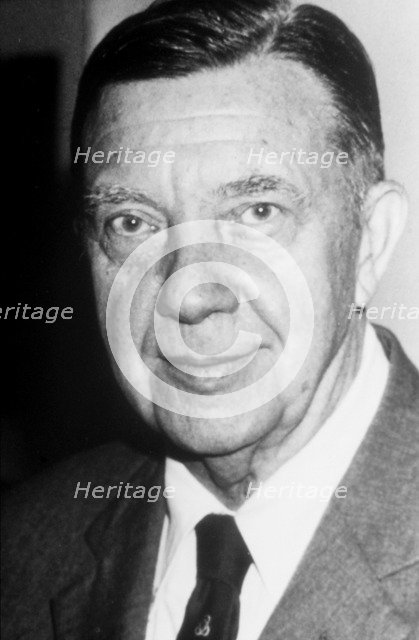 James Alfred Van Allen, American physicist, c1960s. Artist: Unknown