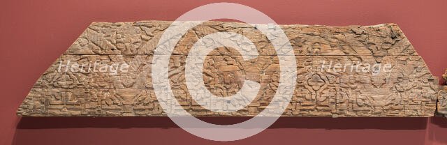 Fragment of an architectural molding, Morocco, Marinid dynasty (1244-1465), 14th century. Creator: Unknown.