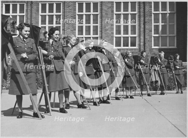 Royal Air Force No. 2 School of Photography, Palatine Road, Blackpool, Lancashire, 1941. Creator: Allied Newspapers Limited.