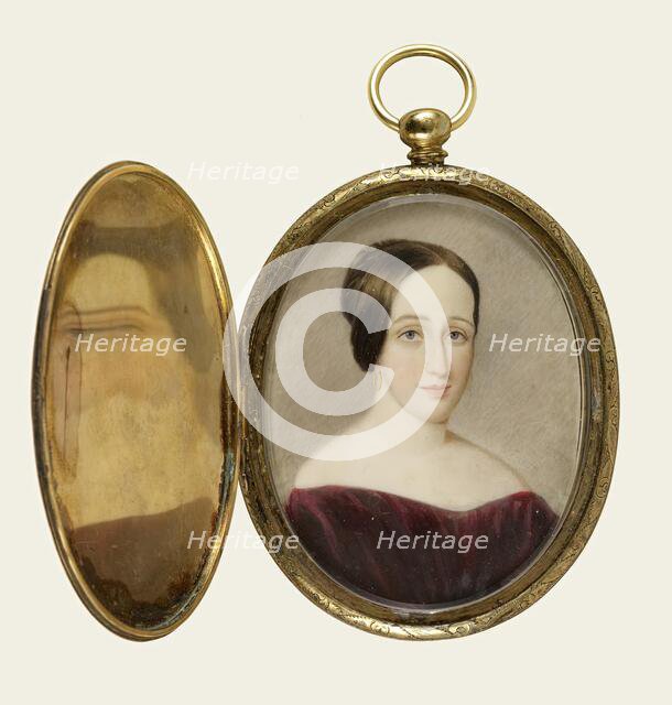 Mrs. Walter Clarke, c1840.  Creator: Unknown.