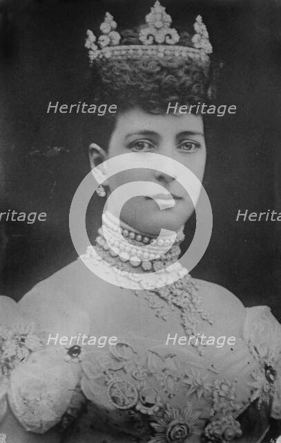 Dowager Queen Alexandra, 1910. Creator: Bain News Service.