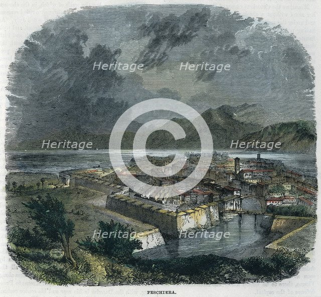 Peschiera del Garda, Italy, c1875. Artist: Unknown