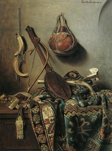 Oriental household items, c1890. Creator: Camilla Friedlander.
