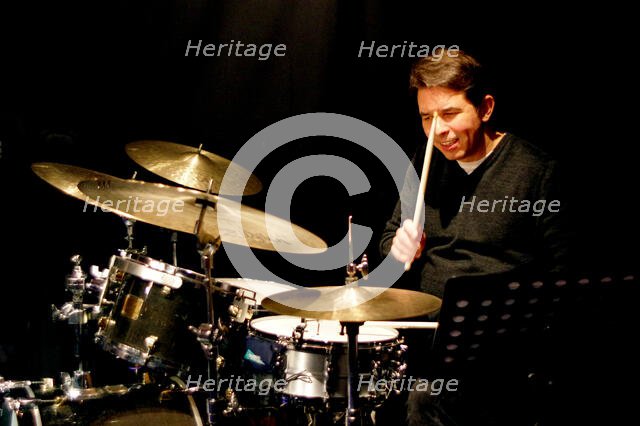 Ian Palmer, Ray Russell Quintet, Verdict Jazz Club, Brighton, East Sussex, 18 March 2023. Creator: Brian O'Connor.