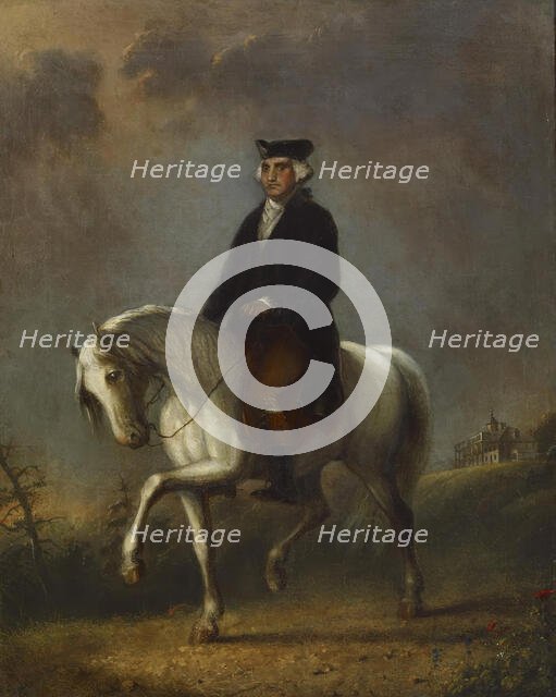 George Washington at Mount Vernon, 1810-1874. Creator: Alfred Jacob Miller.