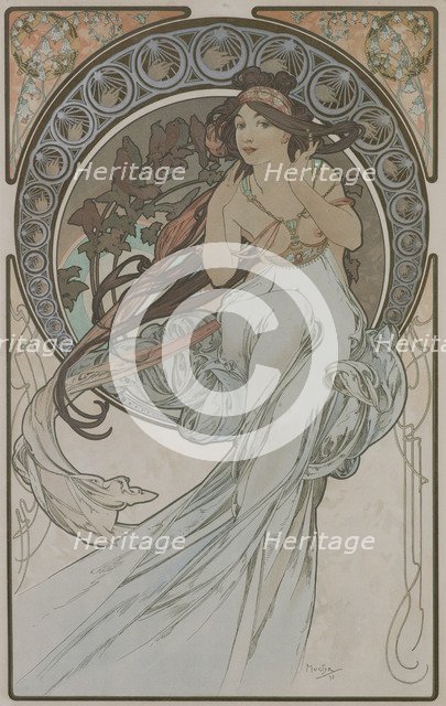 La Musica (From the series The Arts), 1898.