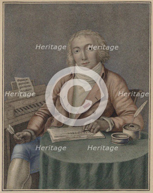 Portrait of the composer Nicolas Dalayrac (1753-1809), Late 18th cent..