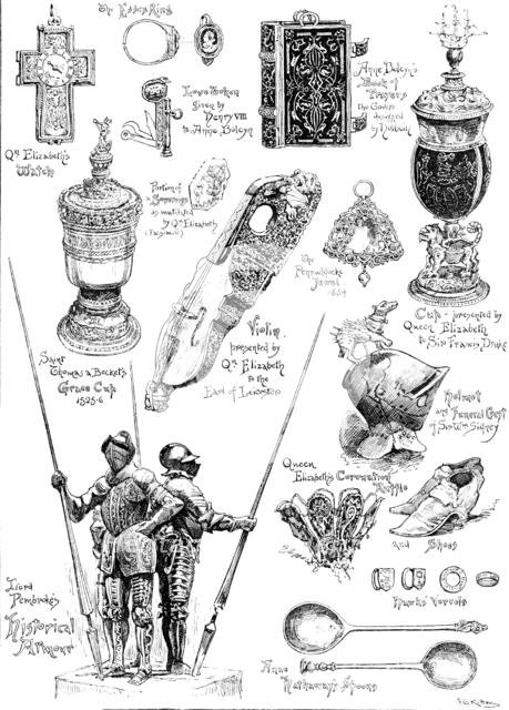 The Tudor Exhibition, 1890. Creator: Frederick George Kitton.