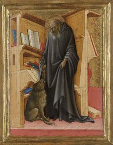Saint Jerome in his Study, c.1420. Creator: Lorenzo Monaco.