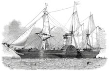 The British Mail Steam-Ship "Asia", 1850. Creator: Smyth.