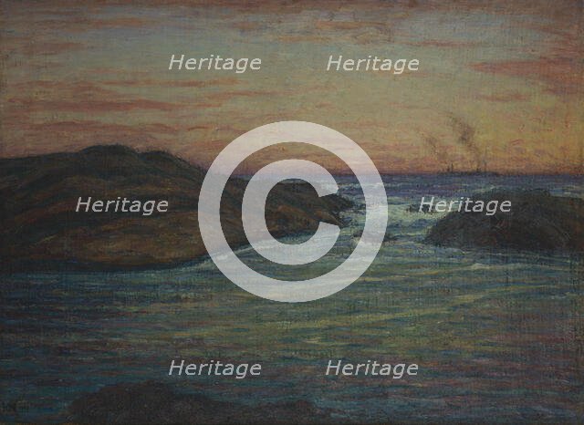 The Surf, 1907. Creator: Karl Nordström.