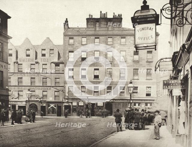 Bridgegate From Corner Of Market Street (#49), Printed 1900. Creator: Thomas Annan.