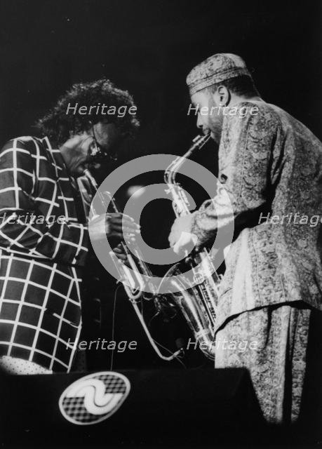 Miles Davis and his Fusion Group, North Sea Jazz Festival, The Hague, 1991. Creator: Brian Foskett.