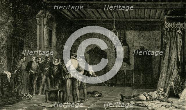 'Assassination of Henry, Duke of Guise', (December 1588), 1890.   Creator: Unknown.