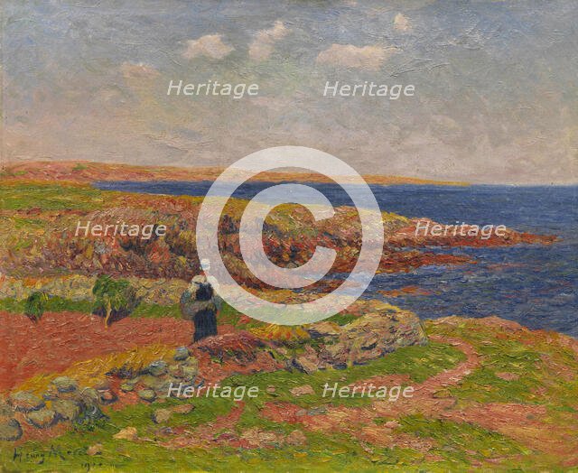 La baie de Merrien, 1900. Creator: Moret, Henry (1856-1913).