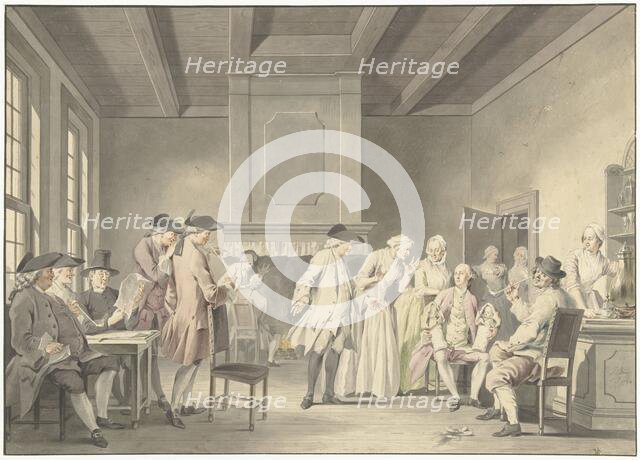 The unexpected twins, 1763. Creator: Jacobus Buys.