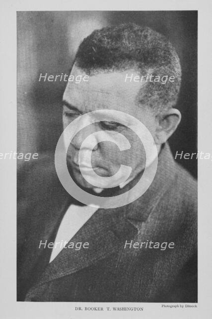 Dr. Booker T. Washington, 1908. Creator: Dimock.