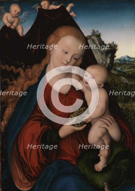 The Virgin and Child with a Bunch of Grapes, c. 1525.