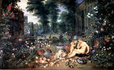  'The Smell', 1617, oil by Jan Brueguel.