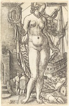 Luna, 1533. Creator: Heinrich Aldegrever.