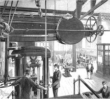 ''The Walker Engineering Laboratories at Liverpool; The Main Laboratory, with 100-ton Testing Machin Creator: Unknown.