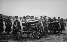 Siege Artillery - Bulgaria, between c1910 and c1915. Creator: Bain News Service.