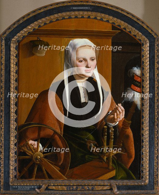 Portrait of a Young Lady, 1529. Artist: Heemskerck, Maarten Jacobsz, van (1498-1574)