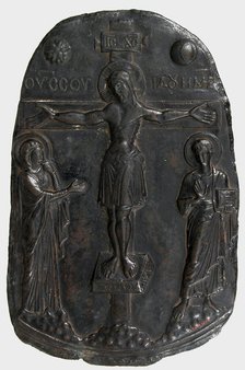 Plaque with the Crucifixion, European, 16th century. Creator: Unknown.