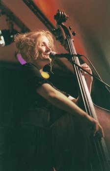 Nicki Parrott, Jazz Party, Norwich, 2007. Creator: Brian Foskett.